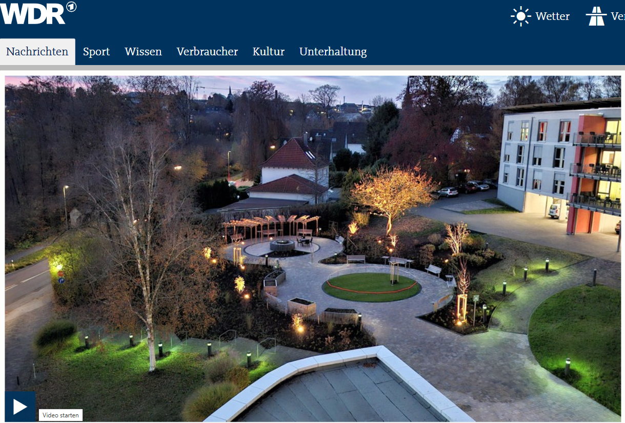 Screenshot der WDR-Website mit dem Bericht